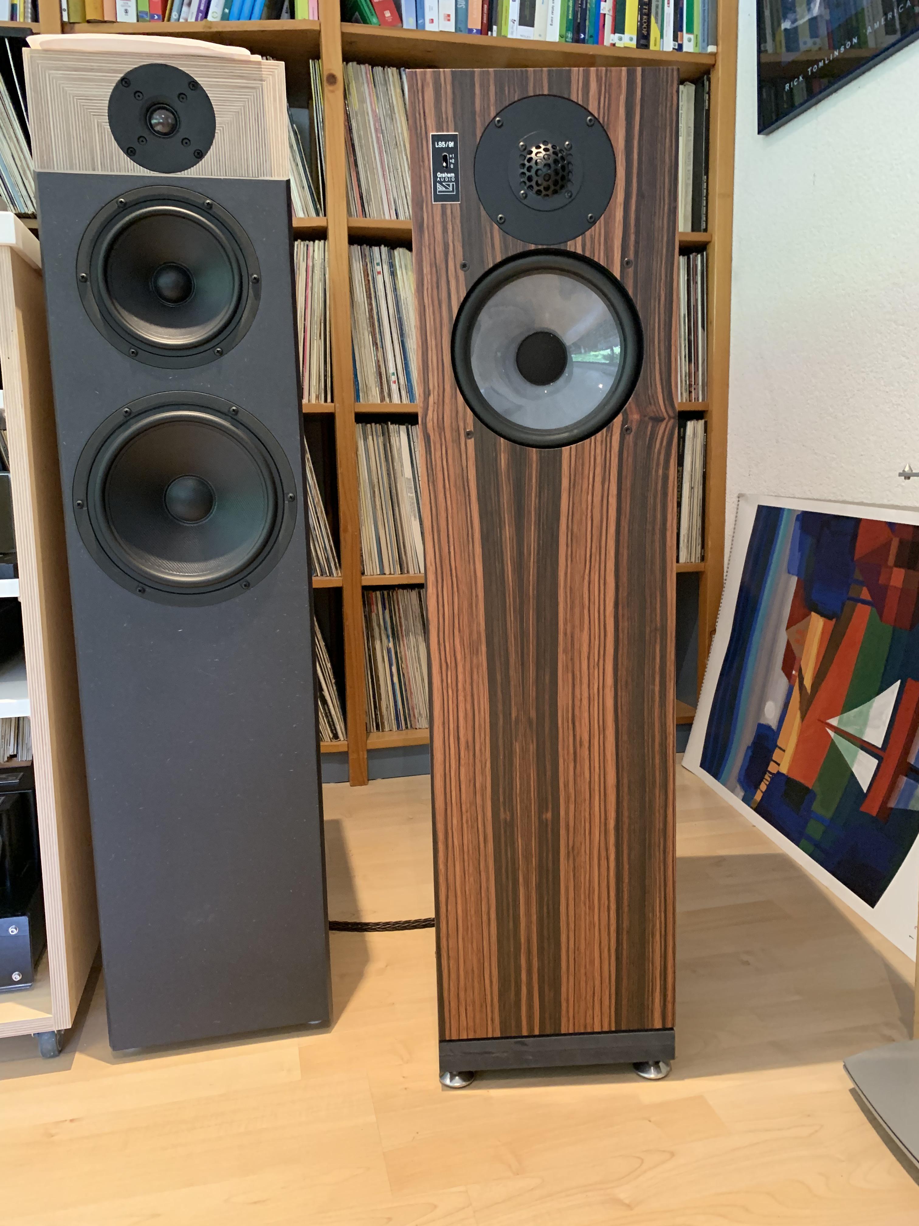 Modified Graham LS5/9f with mdf feet