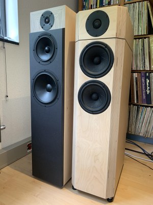Both with Scan Speak drivers.